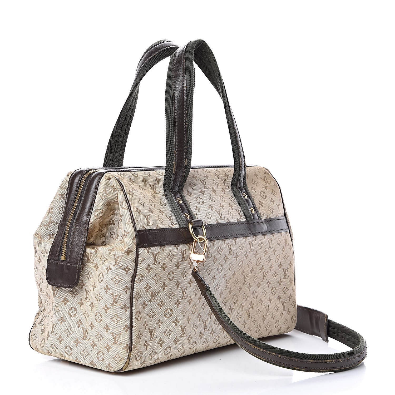 Louis Vuitton Mini Monogram Josephine GM Light Kaki 3 of 20