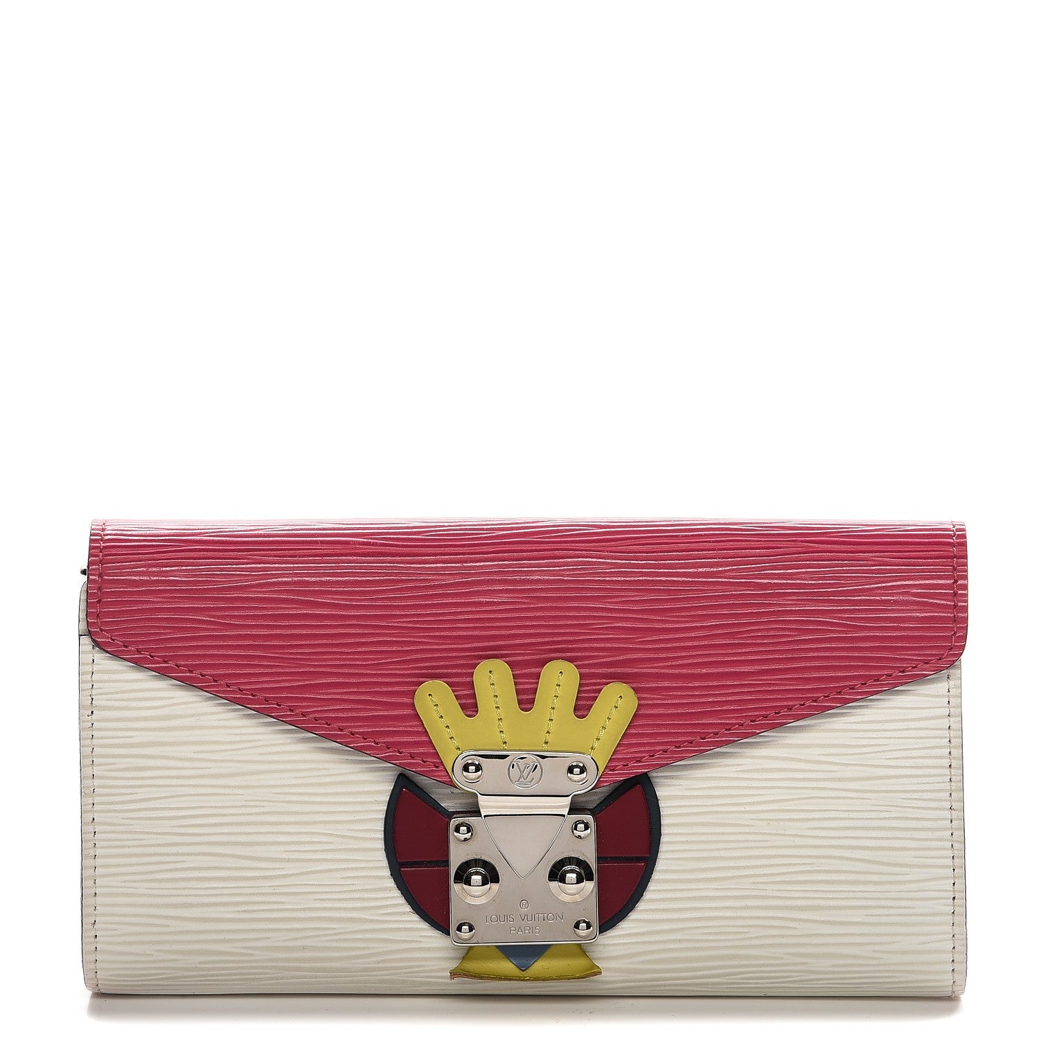 Louis Vuitton Epi Tribal Mask Sarah Wallet Pivoine 1 of 10
