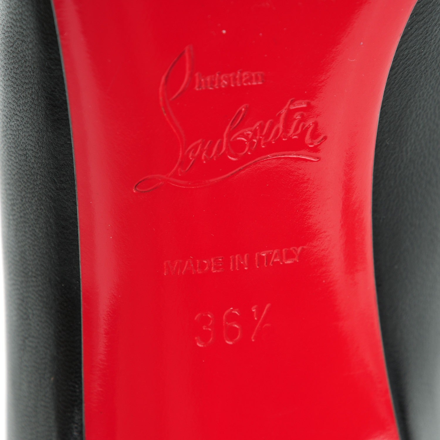 Christian Louboutin Kid Simple 85 Pumps 36.5 Black 7 of 9