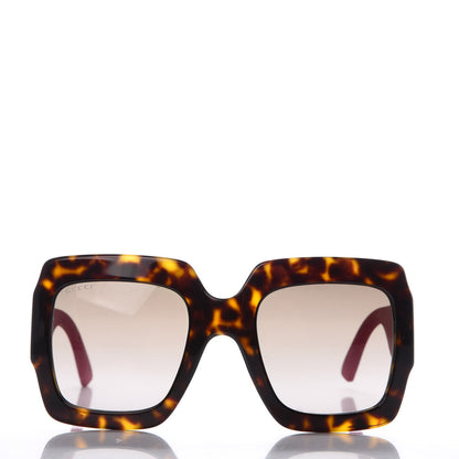 Gucci Square Frame GG0102S Sunglasses Glitter Pink Multi 2 of 8
