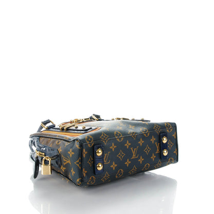 Louis Vuitton Crocodile Ostrich Ayers Monogram Mirage Delft Navy 4 of 7