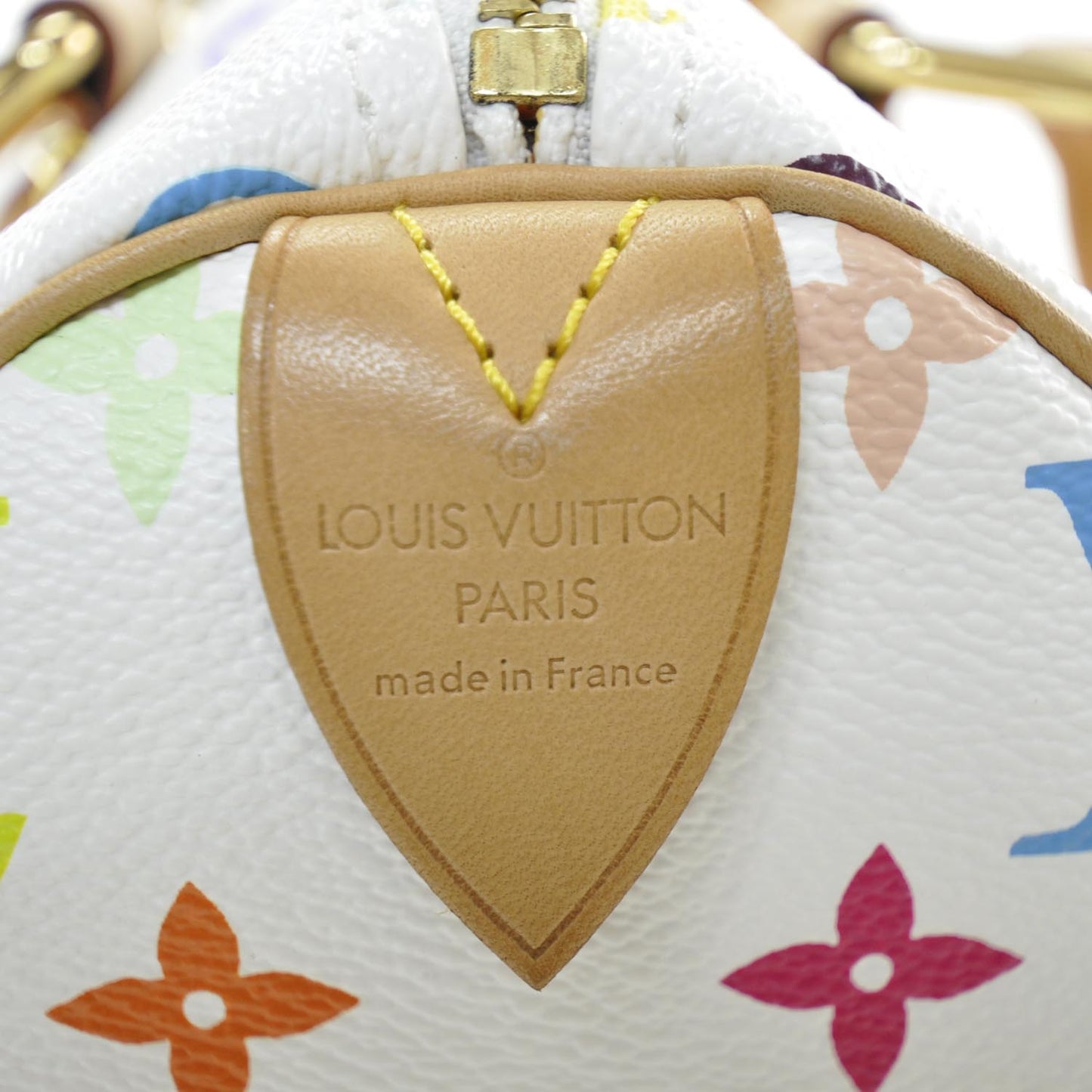 Monogram Multicolor Speedy 30 White