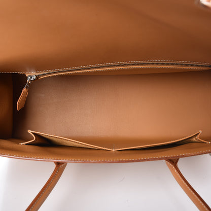 Hermes Vache Natural Drag 37 5 of 8