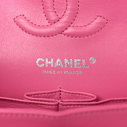 Chanel Lambskin Quilted Small Double Flap Pink 6 of 16