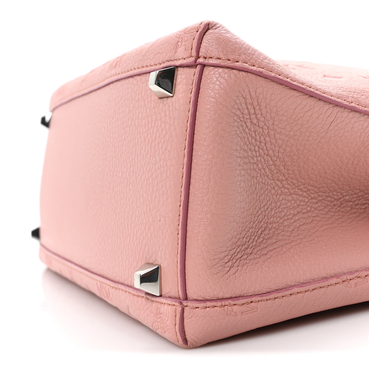 Calfskin Ottomar Monogram Sarah Medium Hobo Pink Blush