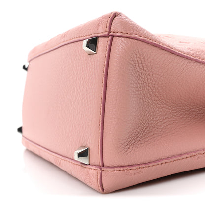 MCM Calfskin Ottomar Monogram Sarah Medium Hobo Pink Blush 9 of 9