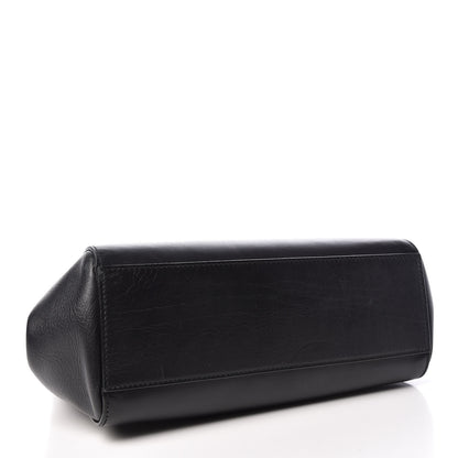 Gucci Nappa Bamboo Small Nymphaea Top Handle Bag Black 4 of 25