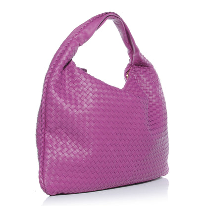 Bottega Veneta Nappa Intrecciato Maxi Veneta Hobo Orchid 3 of 8