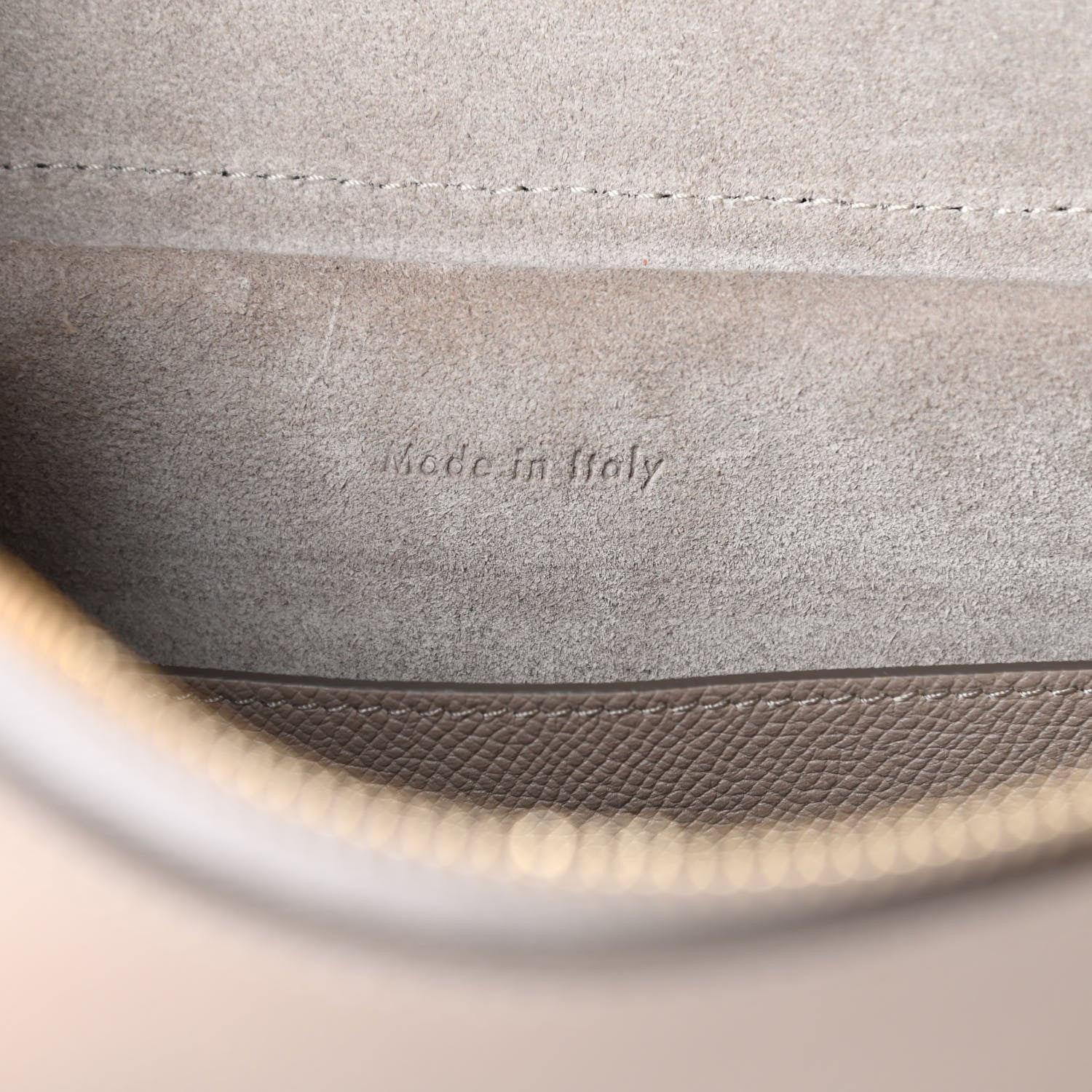 Celine Grained Calfskin Micro Belt Bag Light Taupe 7 of 10