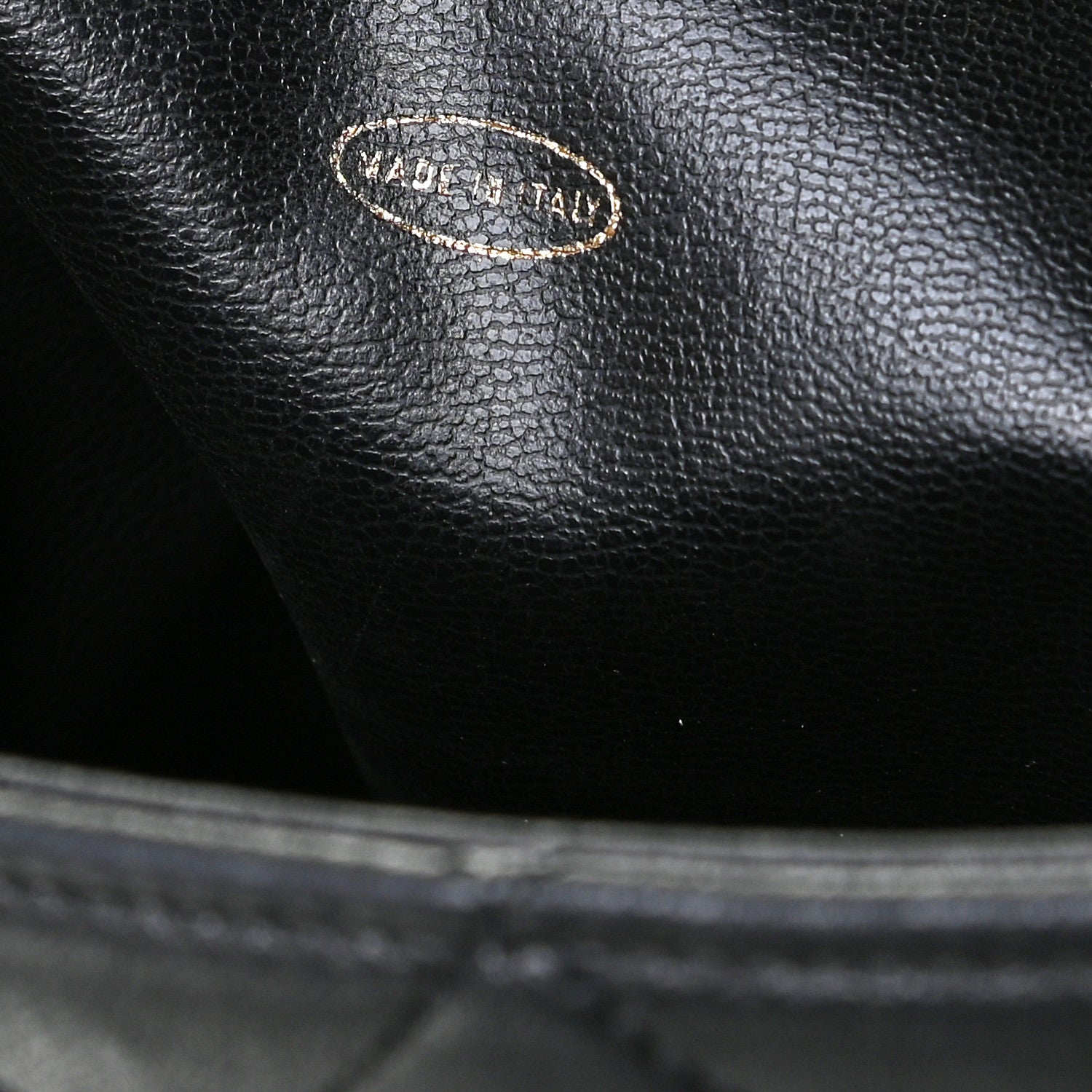 Chanel Lambskin Quilted Shoulder Bag Black 8 of 9