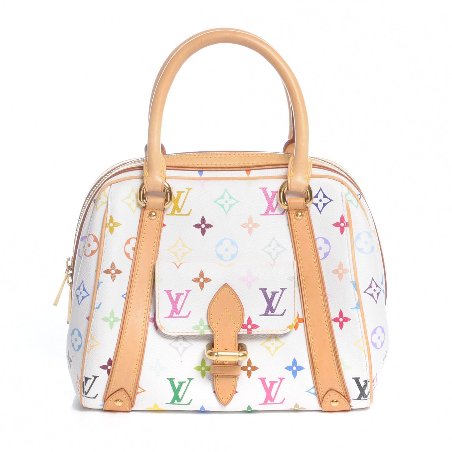 Monogram Multicolor Priscilla White