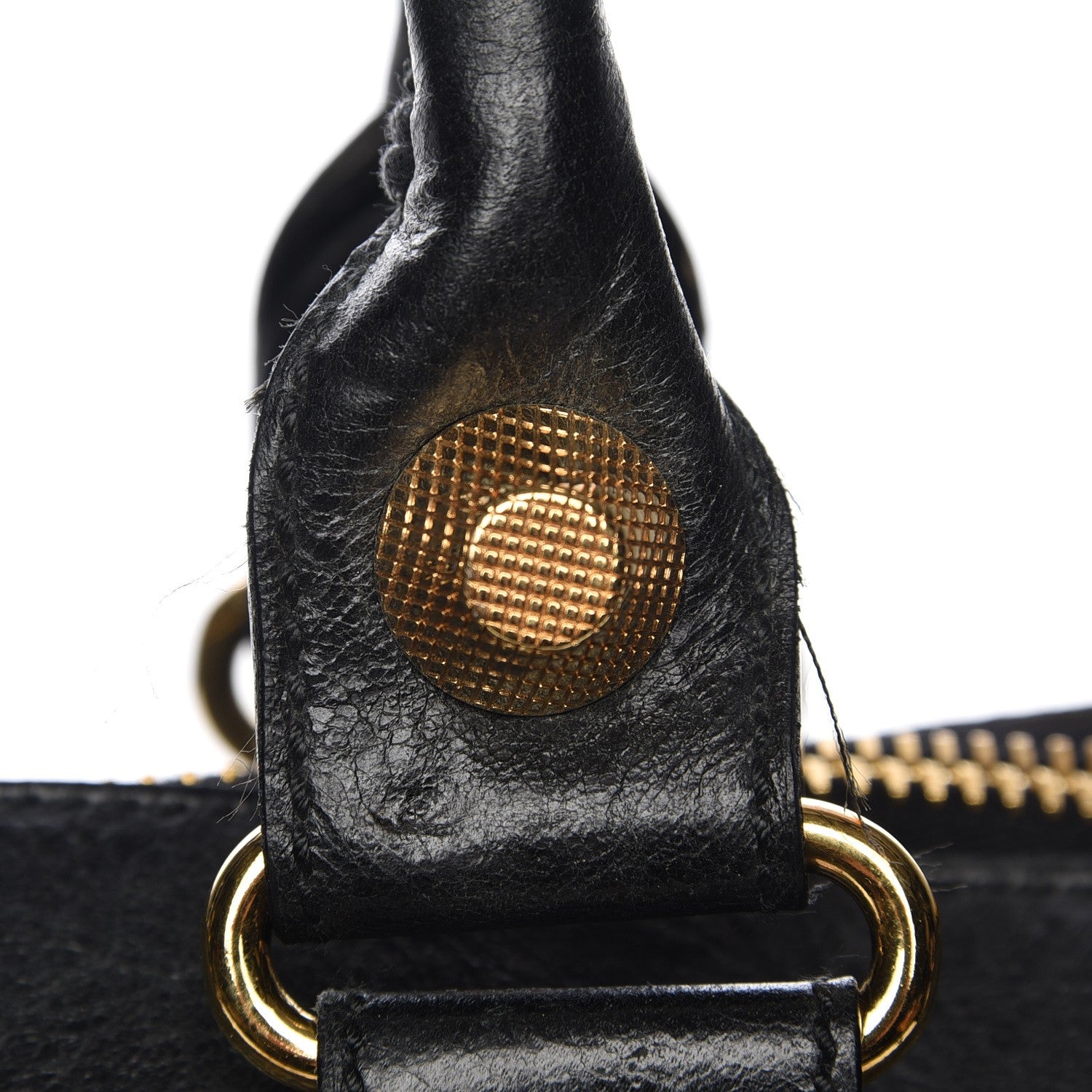Balenciaga Agneau Giant 21 Gold Hardware Weekender Black 9 of 11