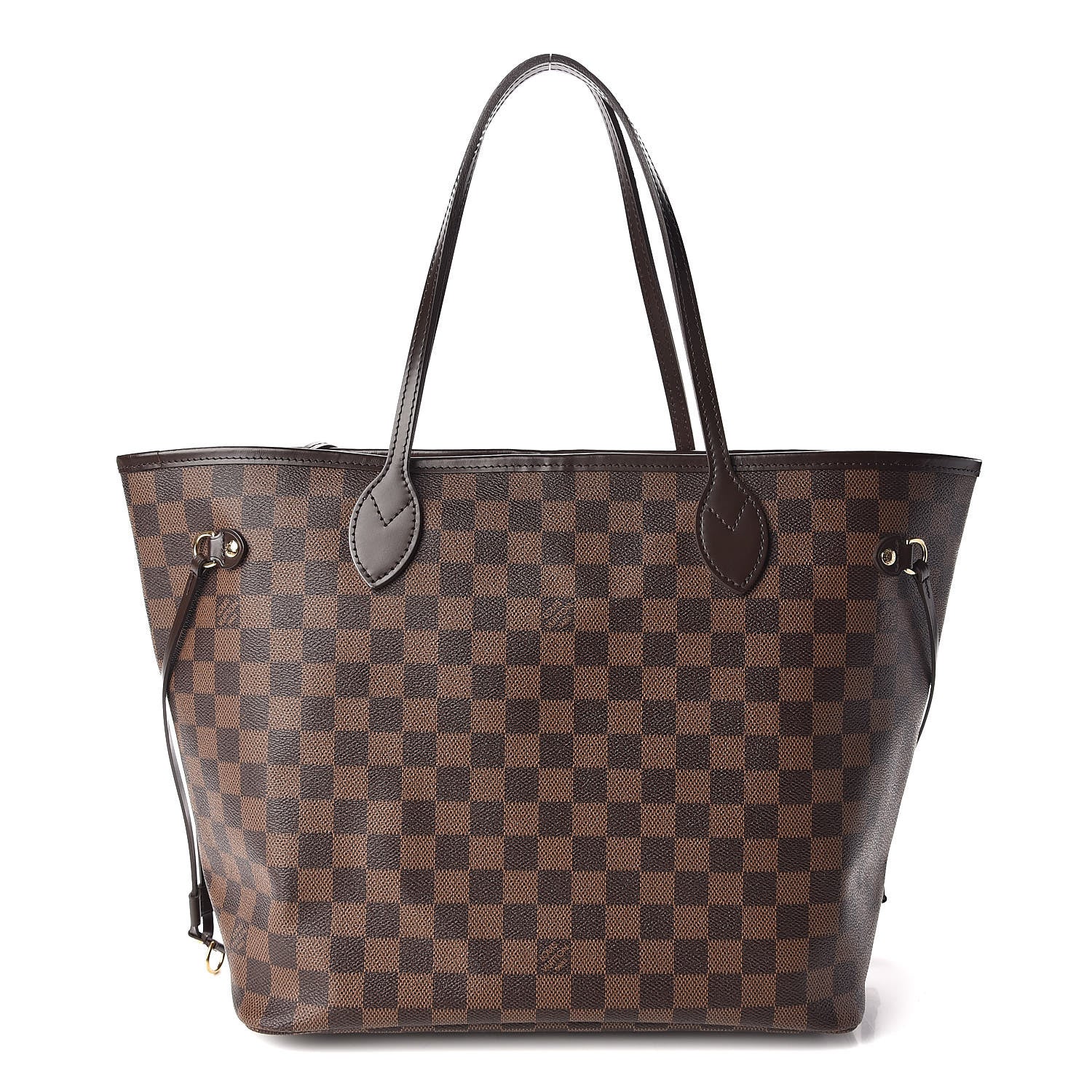 Louis Vuitton Damier Ebene Neo Neverfull MM Rose Ballerine 3 of 13