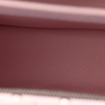 Louis Vuitton Taurillon Lace Croquets Capucines BB Light Purple 6 of 14