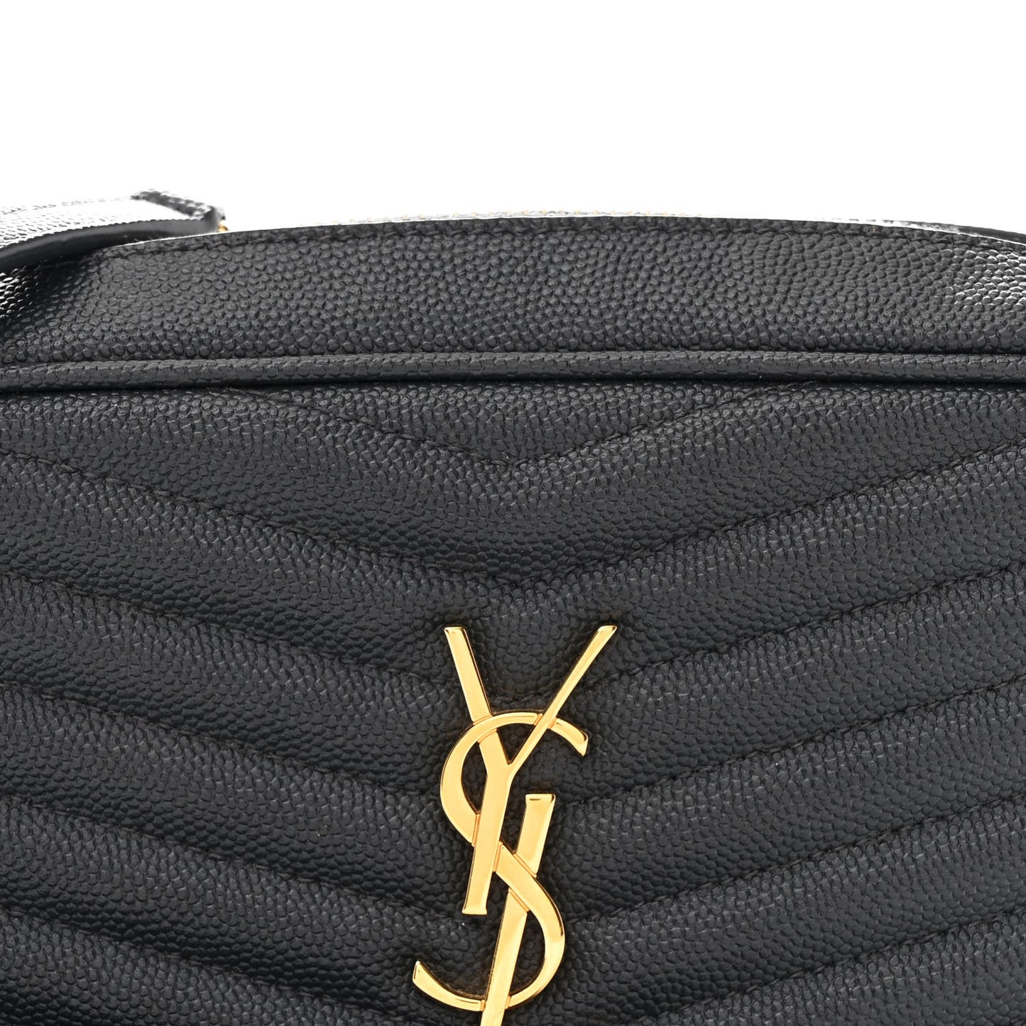 Grain De Poudre Matelasse Monogram Mini Lou Camera Bag Dark Smog
