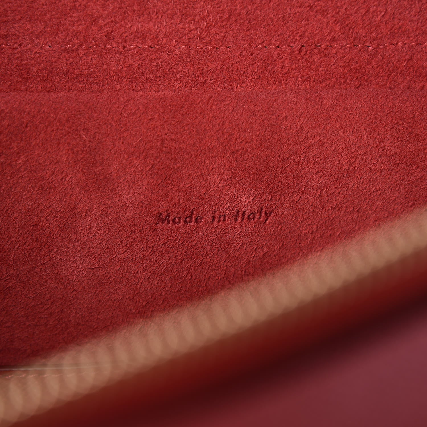 Celine Grained Calfskin Mini Belt Bag Coquelicot 7 of 7