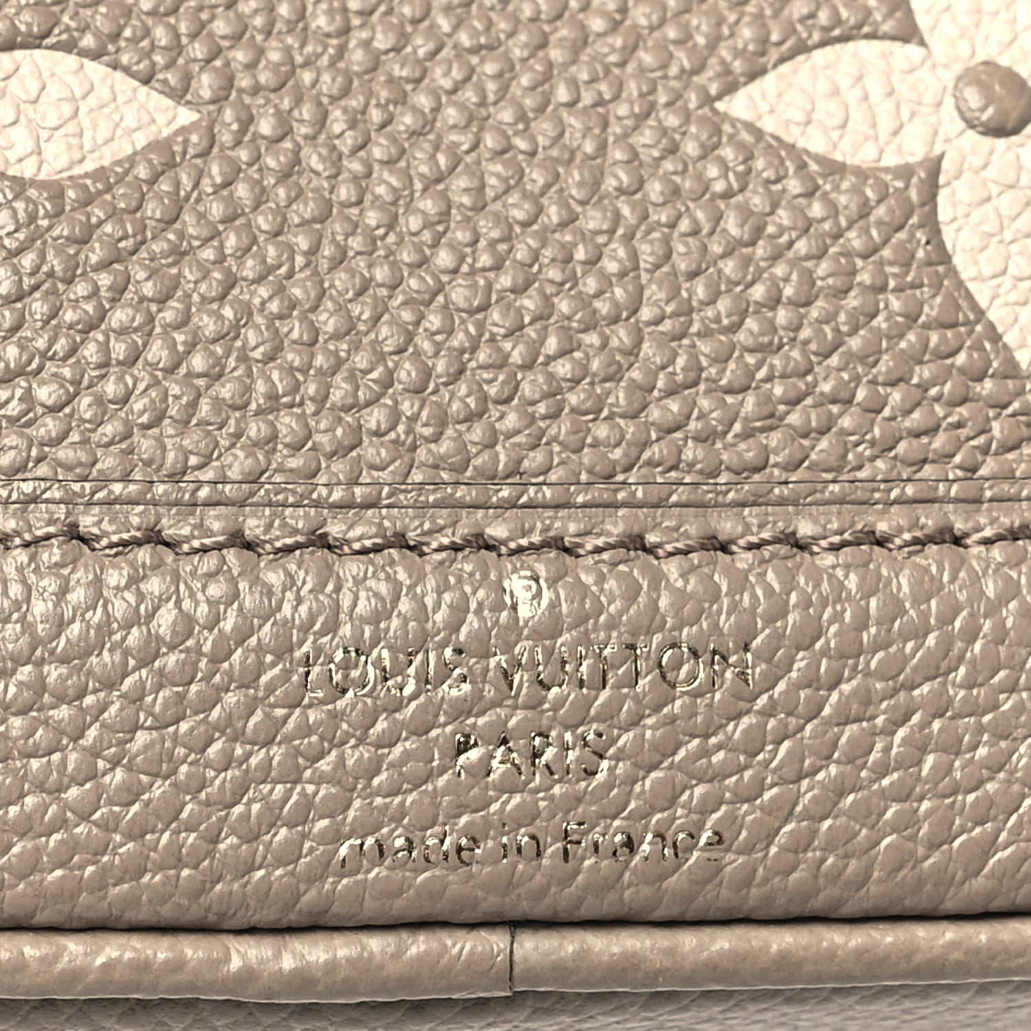 Louis Vuitton Empreinte Monogram Giant Nano Noe Tourterelle Creme 6 of 10