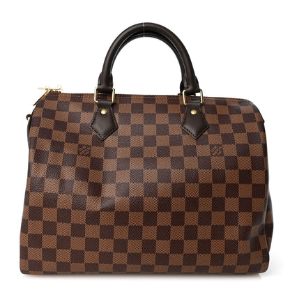 Louis Vuitton Damier Ebene Speedy Bandouliere 30 1 of 10