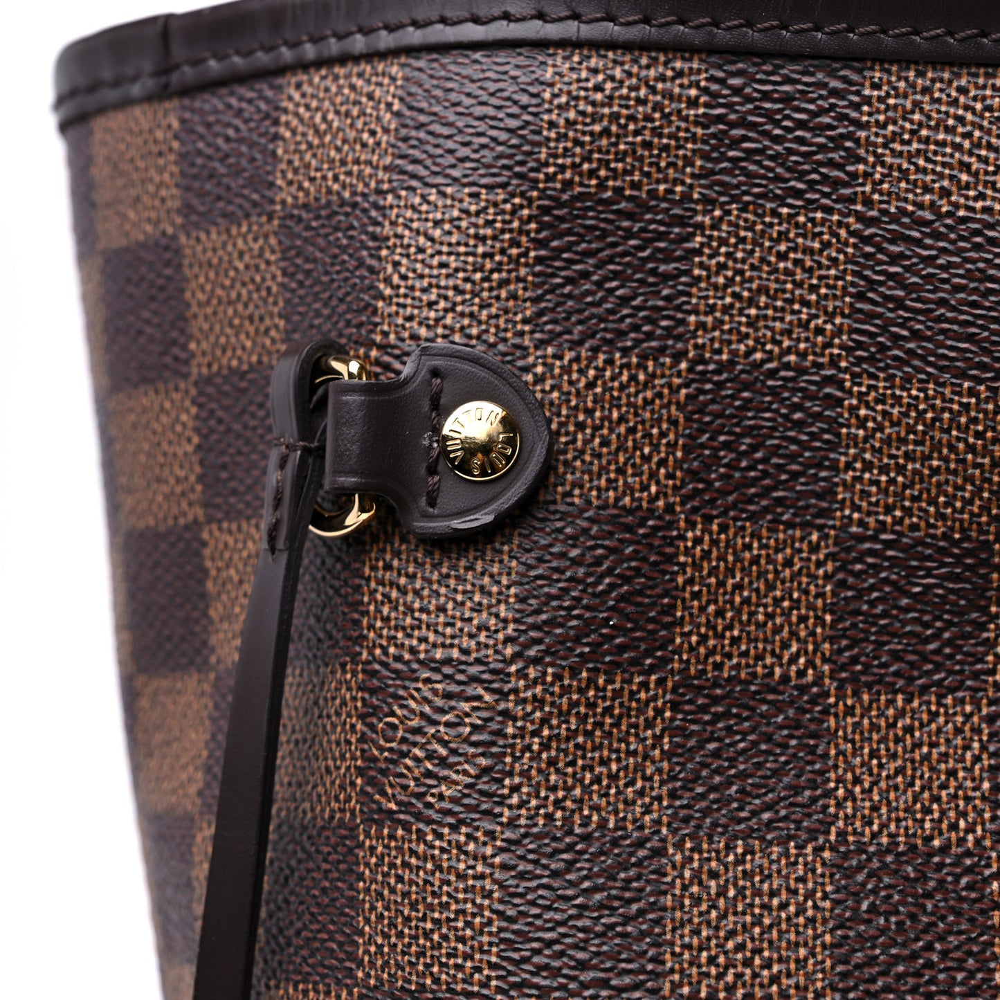 Damier Ebene Neo Neverfull MM Rose Ballerine