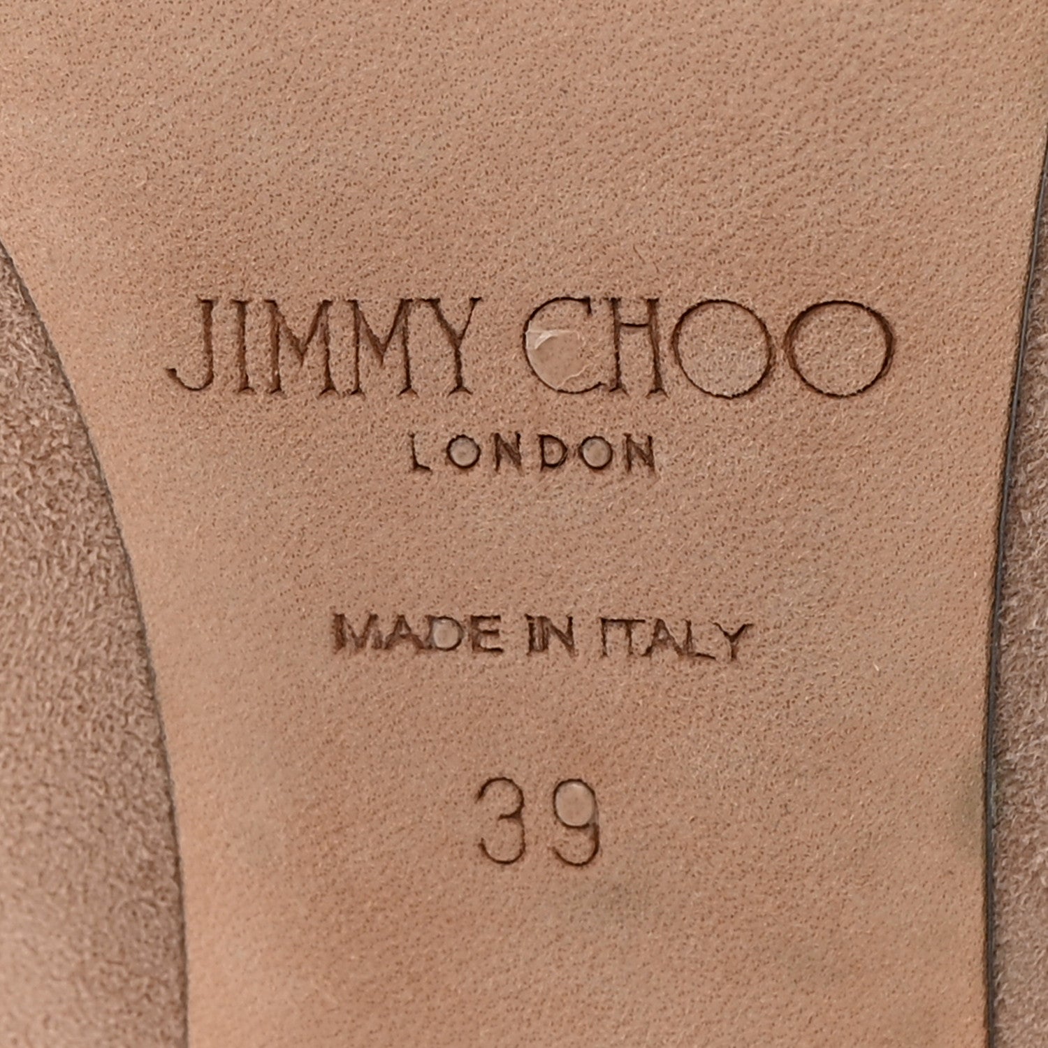 Jimmy Choo Suede Romy 85 Pumps 39 Ballet Pink 6 of 11