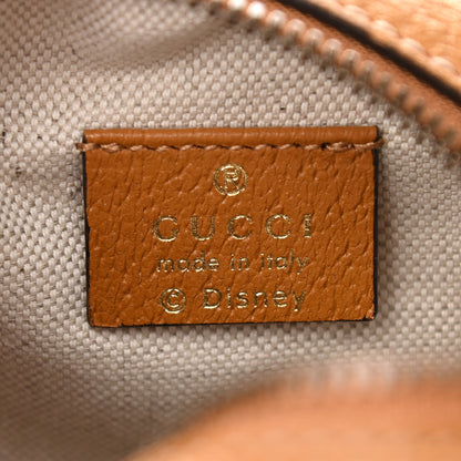 Gucci X DISNEY Mini Vintage GG Supreme Monogram Mickey Mouse Round Shoulder Bag Beige Vintage Sun Oil 6 of 11