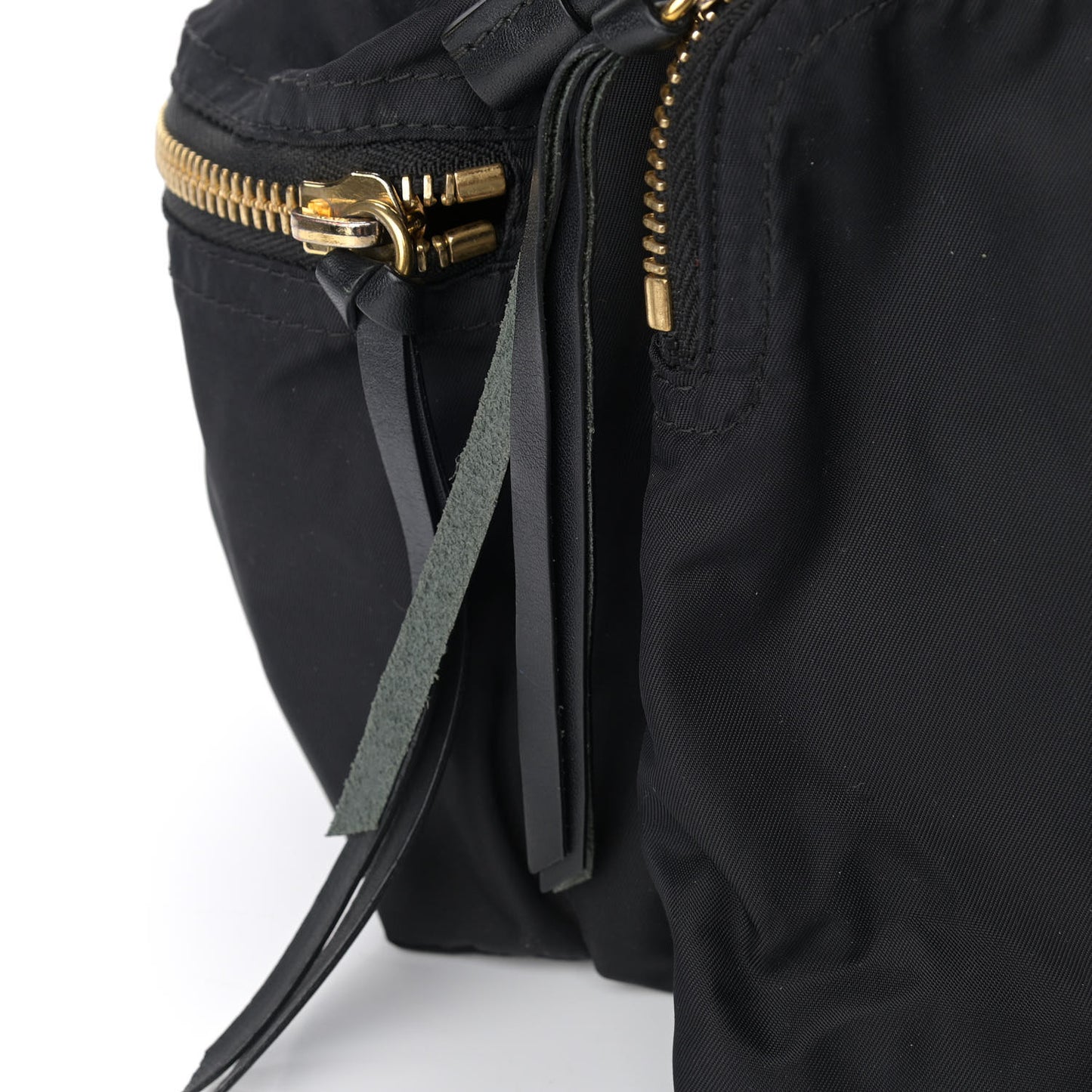 Nylon Large Rucksack Backpack Black