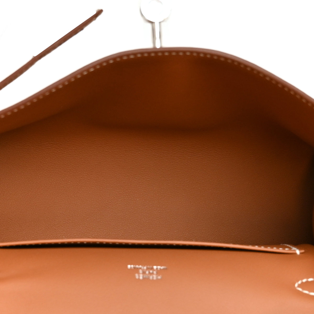 Hermes Swift Kelly Pochette Clutch Gold 5 of 11