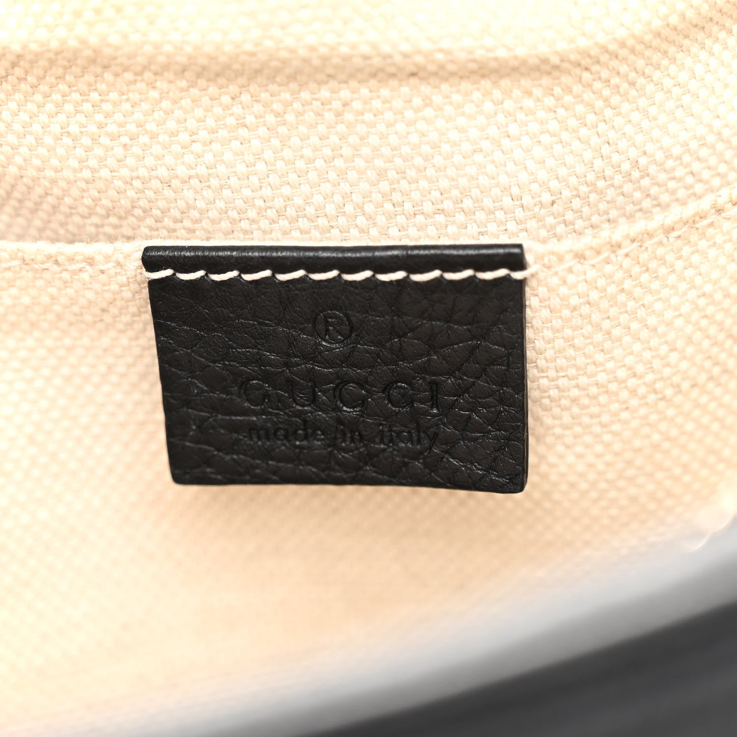 Gucci Pebbled Calfskin Small Soho Disco Bag Black 6 of 13