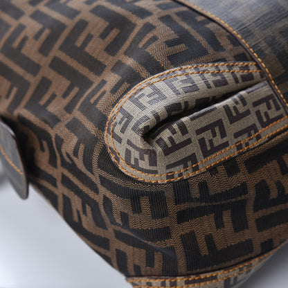 Fendi Zucca Zucchino Spalmati Large B Mix Tote Tobacco 12 of 14