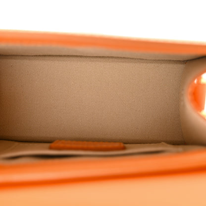 Jacquemus Smooth Calfskin Le Chiquito Noeud Orange 5 of 9