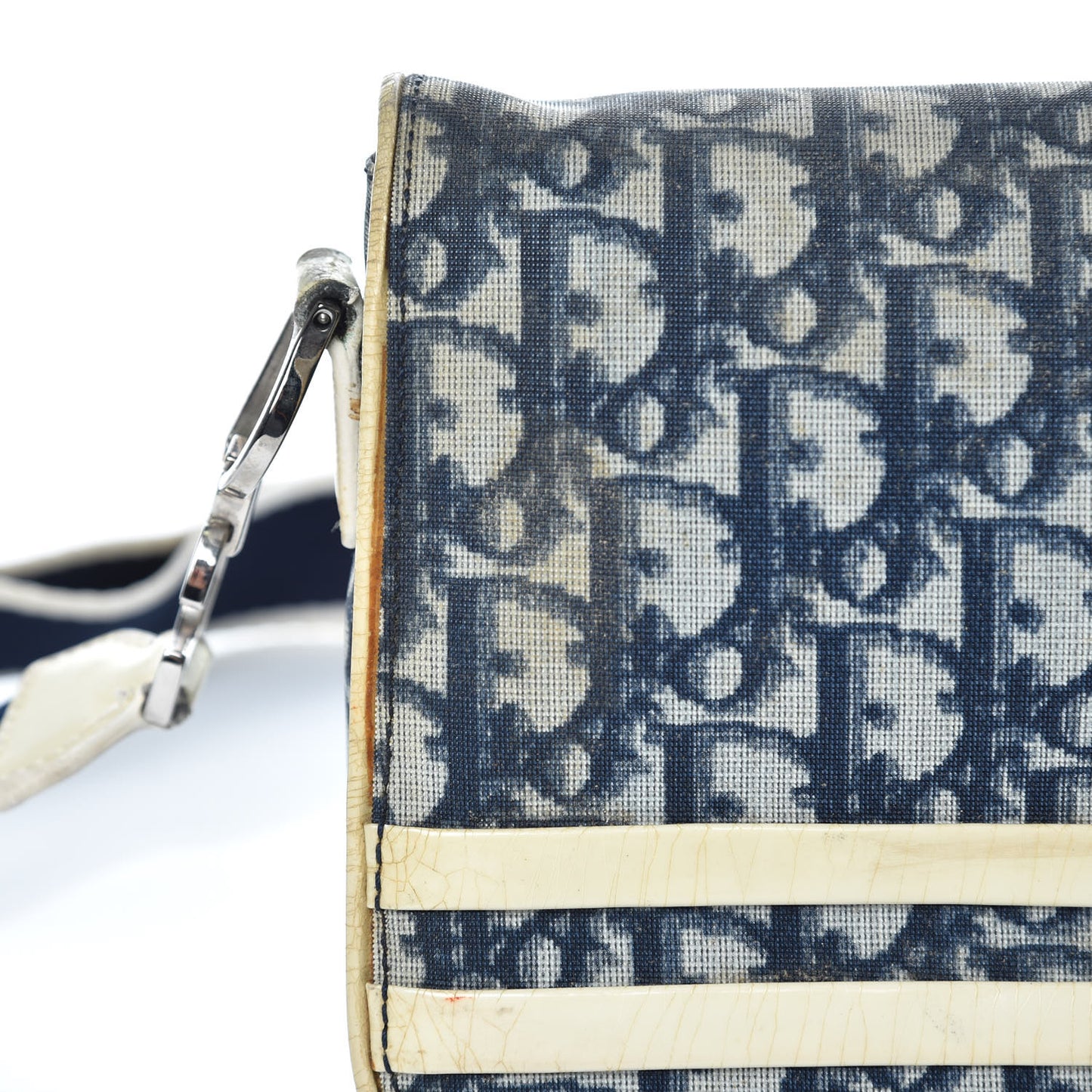 Monogram Messenger Bag Blue