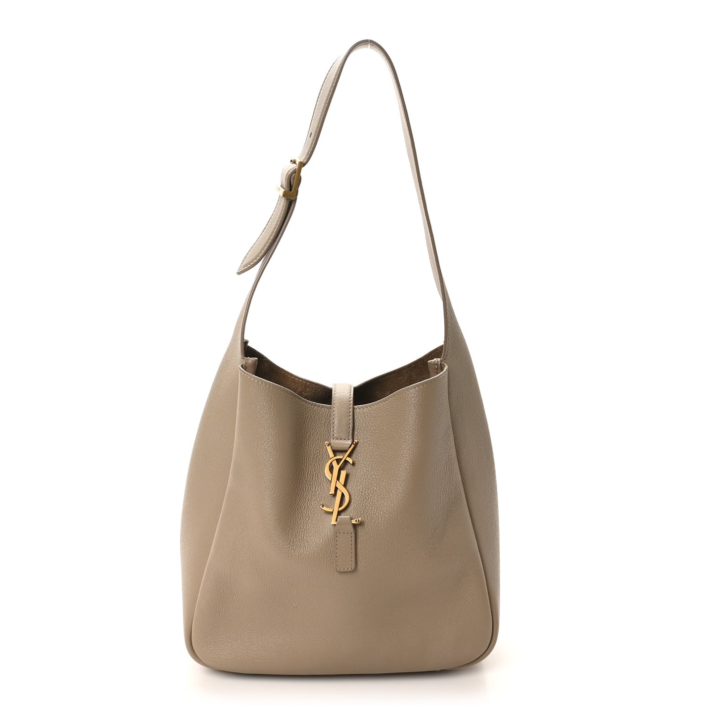 Smooth Calfskin Small Le 5 A 7 Soft Hobo Dusty Grey