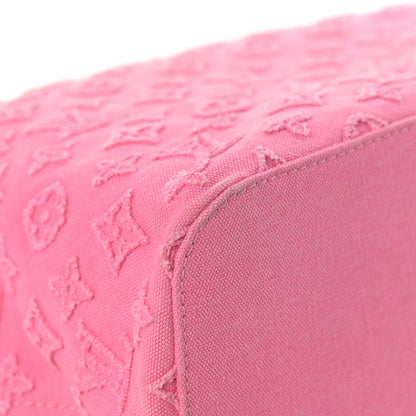 Louis Vuitton Monogram Denim Neverfull MM Rose 7 of 12