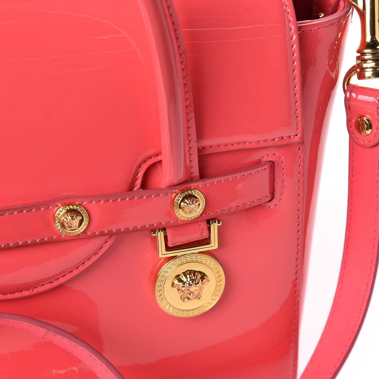 Patent Small Signature Bag Pink