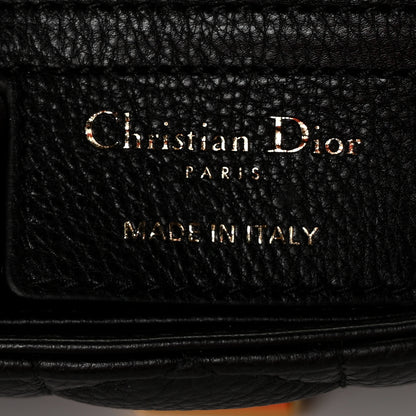 Christian Dior Calfskin Cannage Small Caro Bag Black 6 of 10