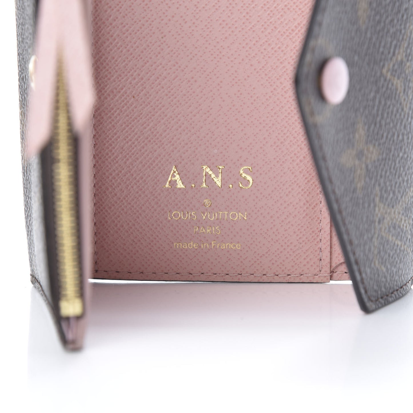 Monogram Victorine Wallet Rose Ballerine