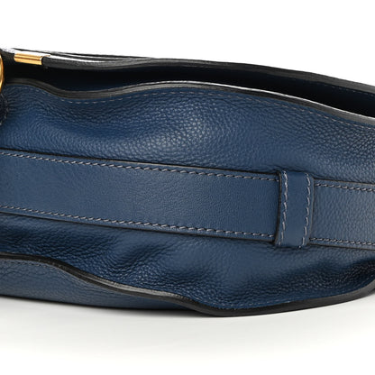 Chloe Calfskin Medium Marcie Round Crossbody Bag Royal Navy 11 of 14