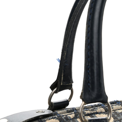 Christian Dior Monogram Boston Navy Blue 13 of 16