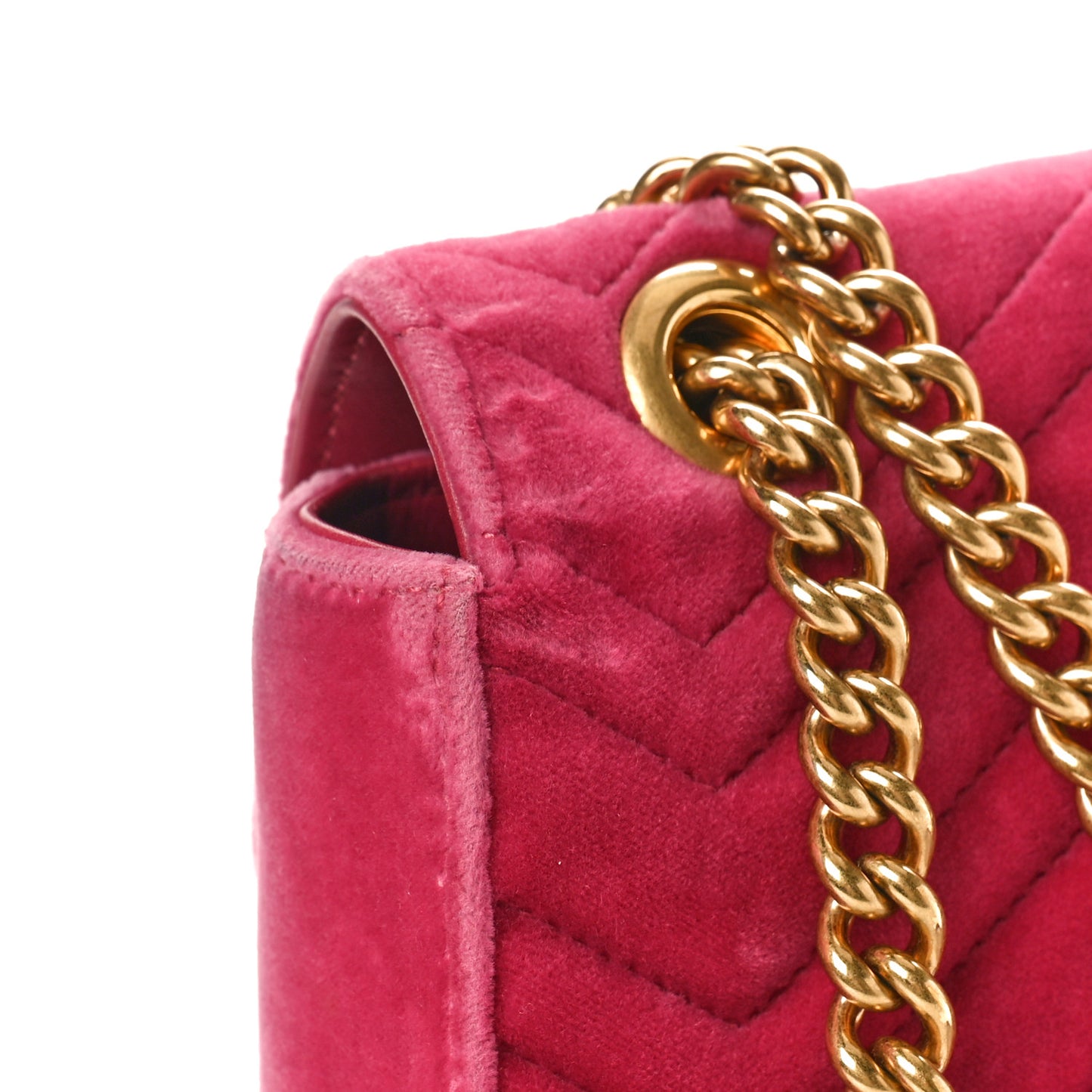 Velvet Matelasse Blind for Love Embroidered Medium GG Marmont Shoulder Bag Light Raspberry Rose Multicolor