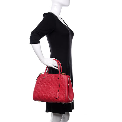 Louis Vuitton Empreinte Montaigne MM Dahlia 3 of 10