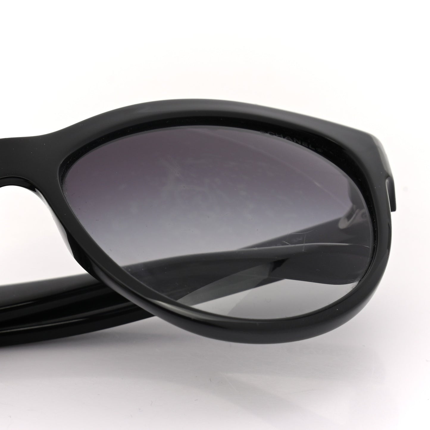 Freshwater Cultured Pearl Butterfly Sunglasses 6040-H Black