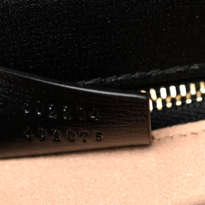 Gucci Azalea Calfskin Horsebit 1955 Shoulder Bag Black 5 of 9