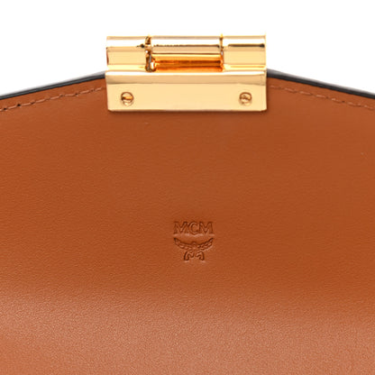 MCM Visetos Large Patricia Wallet On Chain Cognac 6 of 8