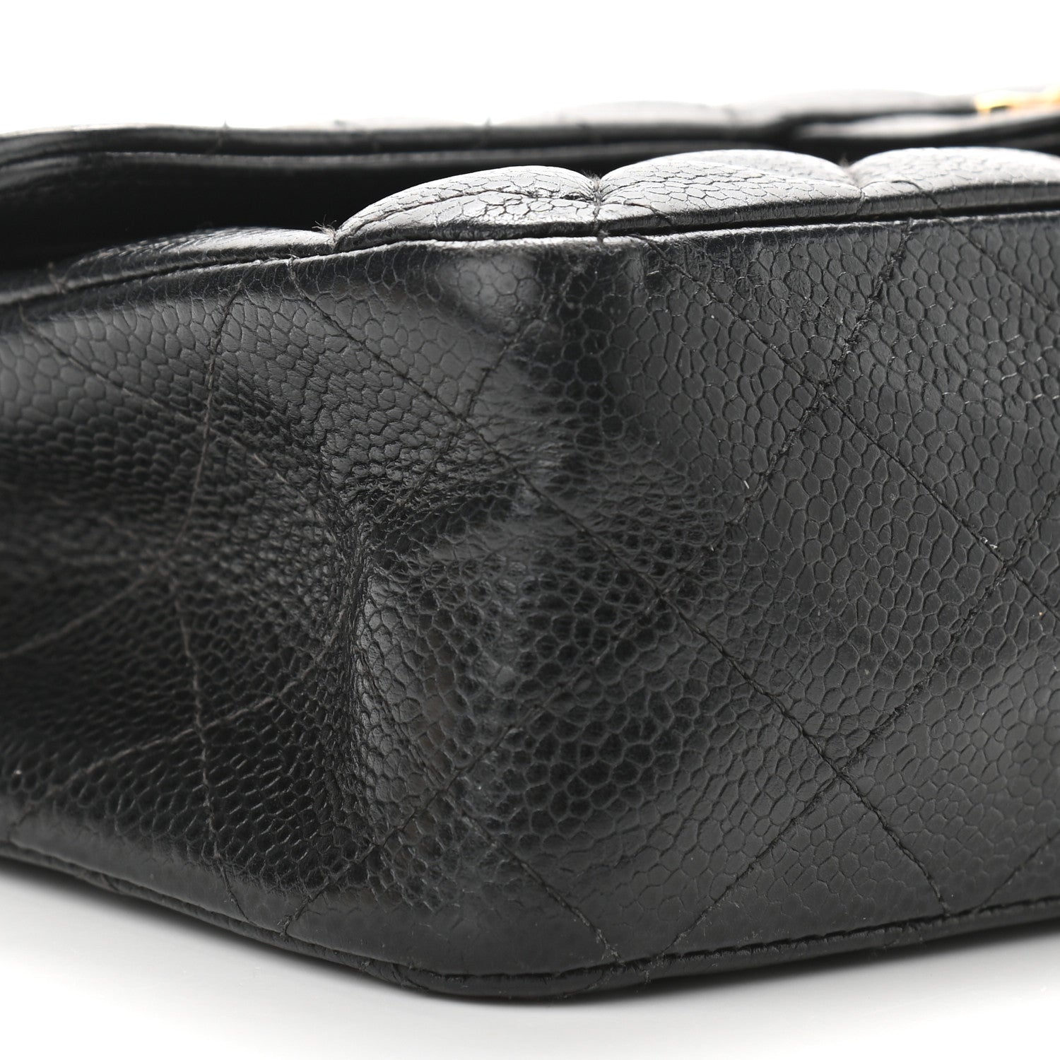 Chanel Caviar Quilted Medium Double Flap Black 9 of 17