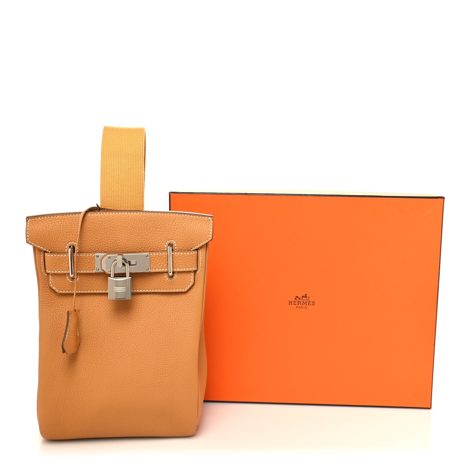 Hermes Togo Hac A Dos PM Natural Sable 11 of 11