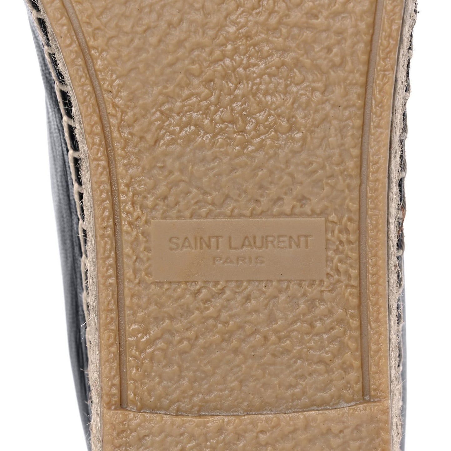Lambskin Monogram Espadrilles 38.5 Black