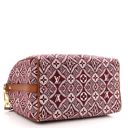 Louis Vuitton Jacquard Since 1854 Speedy Bandouliere 25 Bordeaux 4 of 10
