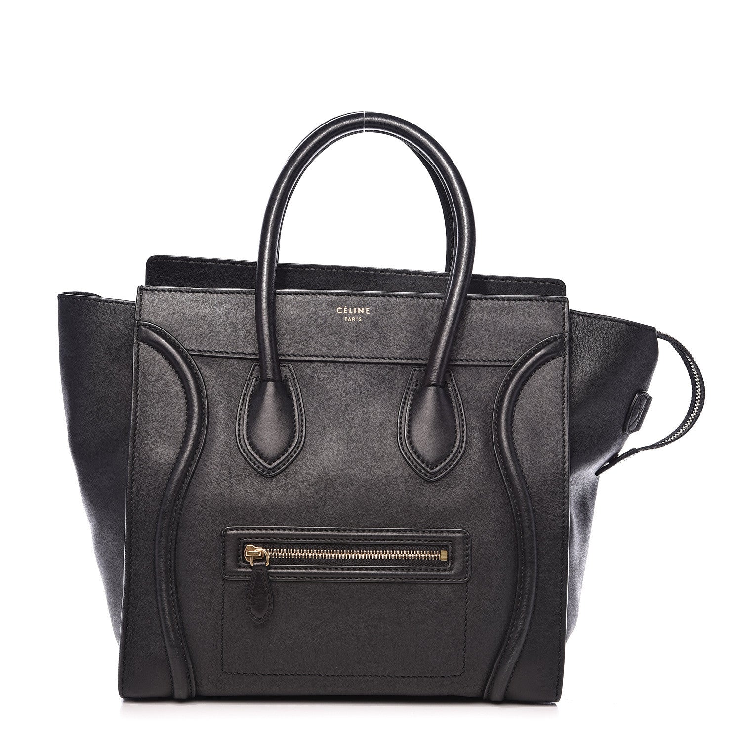 Celine Smooth Calfskin Mini Luggage Black 1 of 17