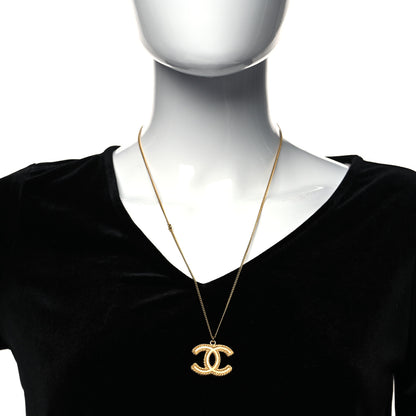 Chanel Metal CC Necklace Matte Gold 2 of 5
