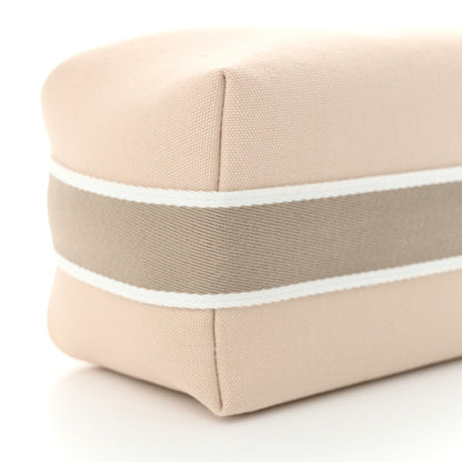 Hermes Canvas Small Bride-A-Brac Pouch Natural 8 of 10